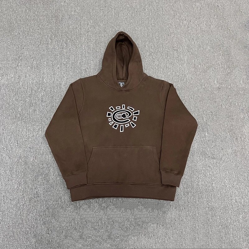 Dark brown hoodie